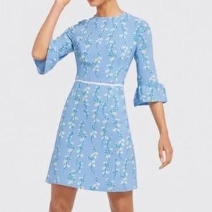 Draper James Floral Baby Blue Dress